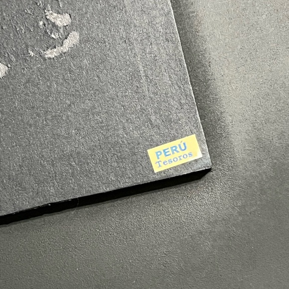 Frida Khalo Artisan Made Foil Painted Wooden Frame Mirror Made in Peru - Picture 7 of 8